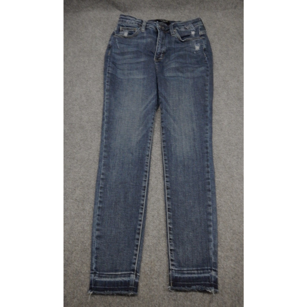 Judy Blue Jeans Women's Size 9/29 Dark Blue Skinny Fit Medium Wash Denim